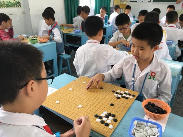 汕头市桂花小学举行校围棋赛